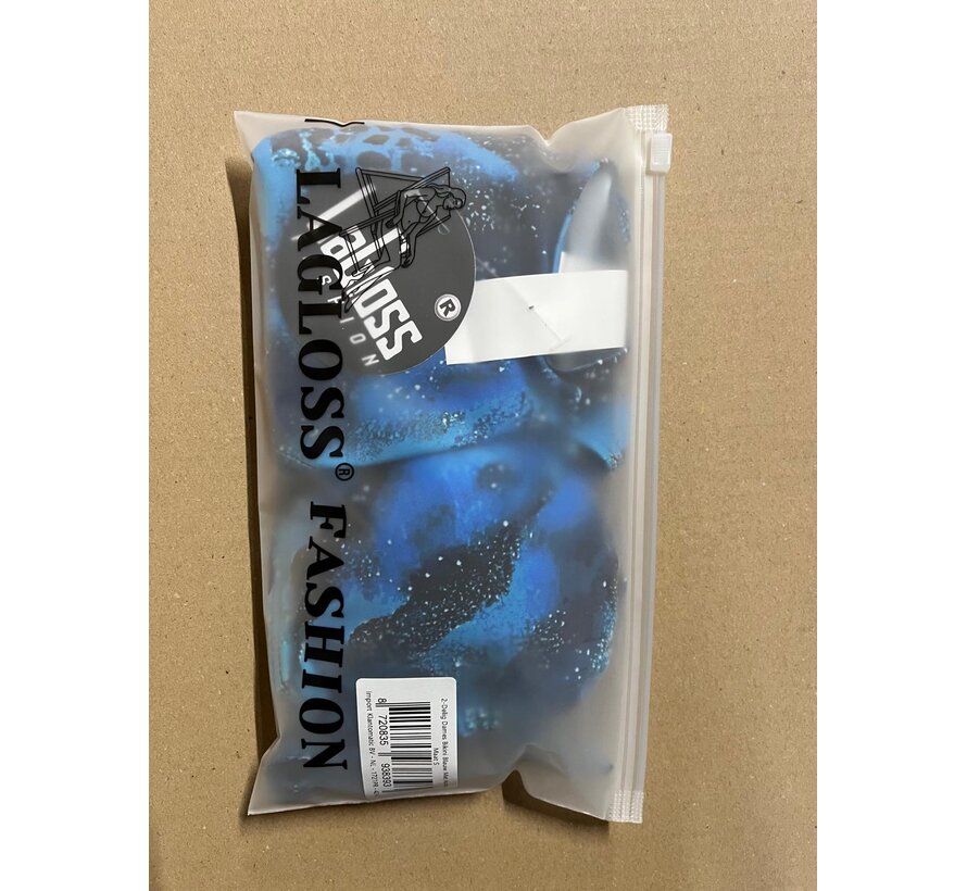 LaGloss® 2-Delig Dames Bikini Blauw Met Accenten – Elastisch – Strandmode – Beach Fashion – Maat S