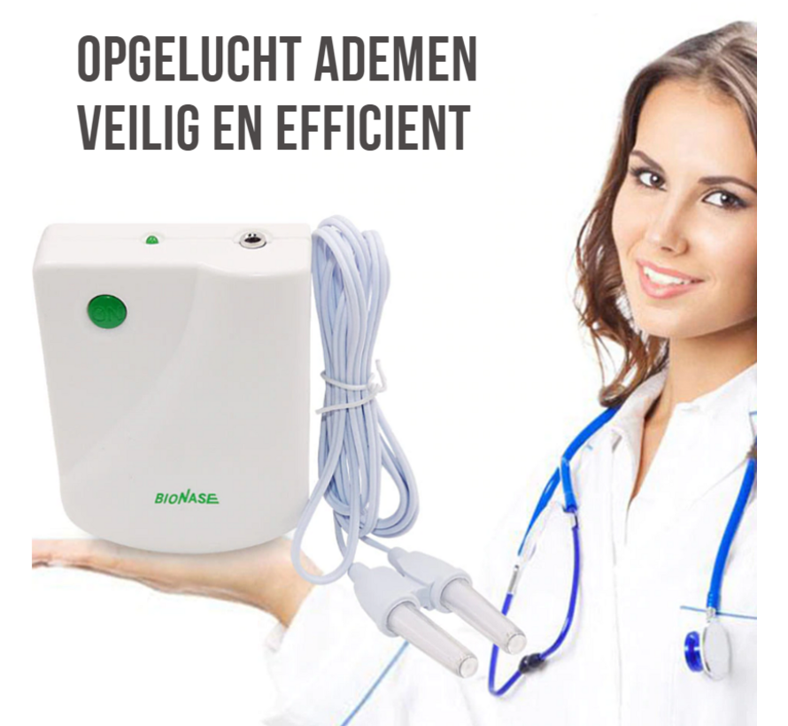 Rhinitis Sinusitis Fototherapie Neus Apparaat - Hooikoorts - Draagbaar - Pollenbestrijding - ***WORDT DEZELFDE DAG NOG VERZONDEN VOOR 17:00UUR**