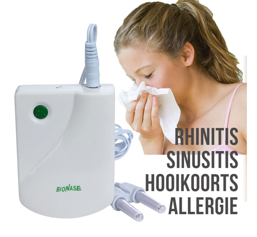 Rhinitis Sinusitis Fototherapie Neus Apparaat - Hooikoorts - Draagbaar - Pollenbestrijding - ***WORDT DEZELFDE DAG NOG VERZONDEN VOOR 17:00UUR**