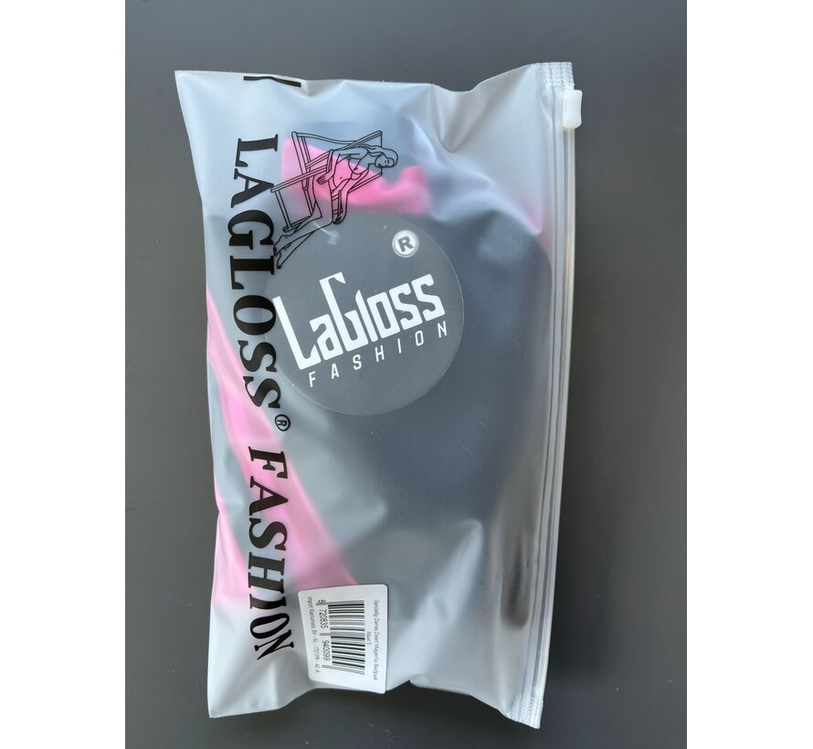 LaGloss® Eendelig Dames Zwart Magenta Badpak – Sportief – Zwempak – Zomermode – Beach Fashion – Maat S