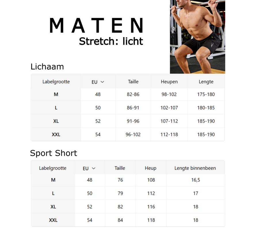 LaGloss® Heren Sportshort Sneldrogend Donkergrijs – met Ritszakken & Trekkoord – Zomermode – Sportmode – Maat L