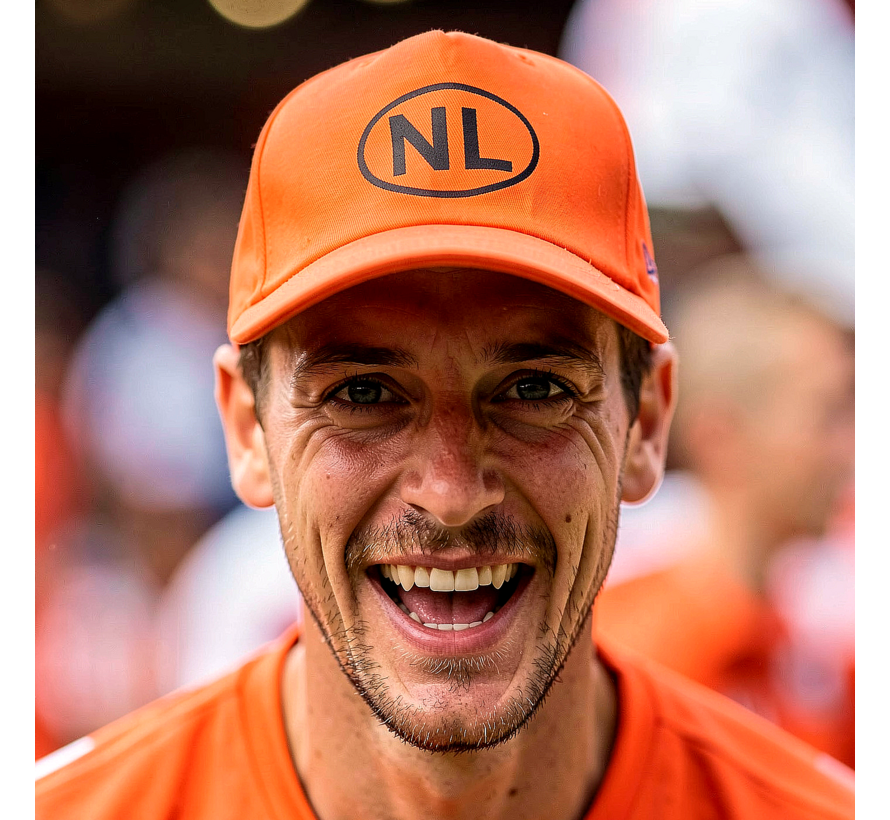 NL Oranje Supporters Pet WK 2026 – Verstelbare Lichtgewicht Oranje Voetbalpet voor Nederlands Elftal Fans