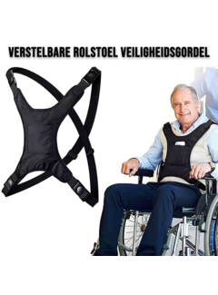 Allernieuwste.nl Verstelbare Anti-Val Veiligheidsgordel met Schouderbanden