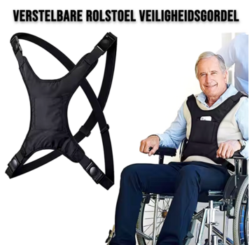 Allernieuwste.nl Verstelbare Anti-Val Veiligheidsgordel met Schouderbanden