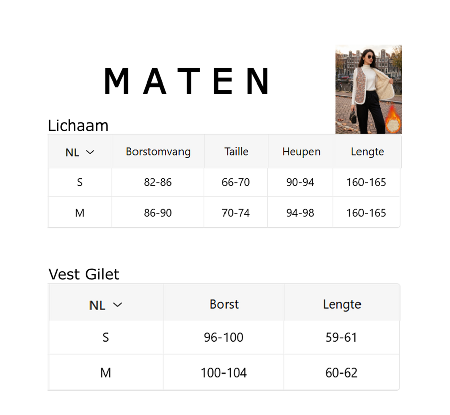 LaGloss® Dames Fleece Gevoerd Vest met Vintage Bloemen – Warm Mouwloos Wintervest – Zacht Dames Gilet - Maat L
