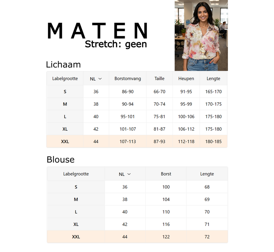 LaGloss® Dames Blouse met Pastel Bloemenprint en Lange Mouwen - Maat L