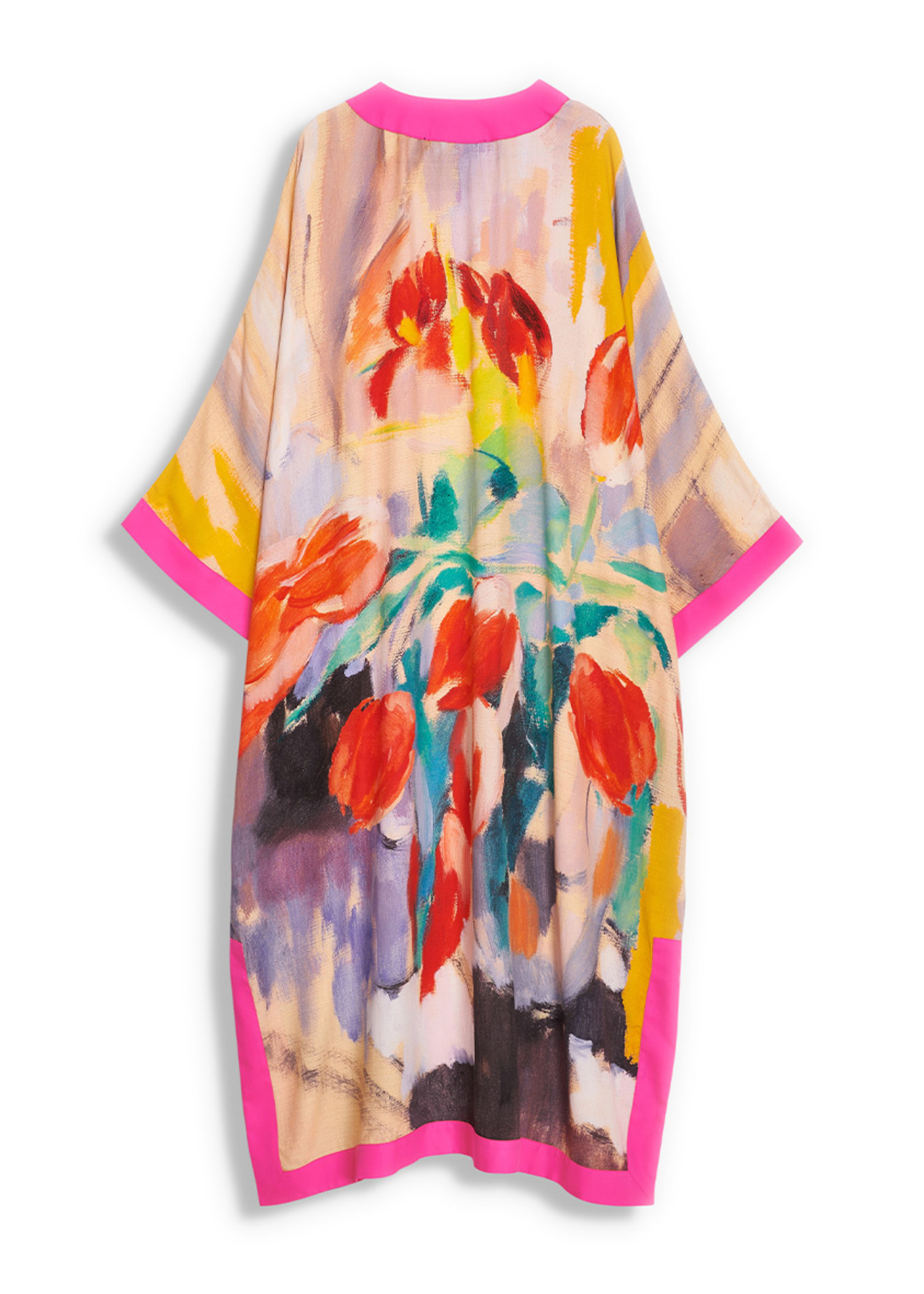 Rik Wouters Kimono roze Tulpen