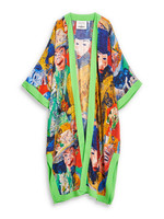 Ensor Kimono Green Mask