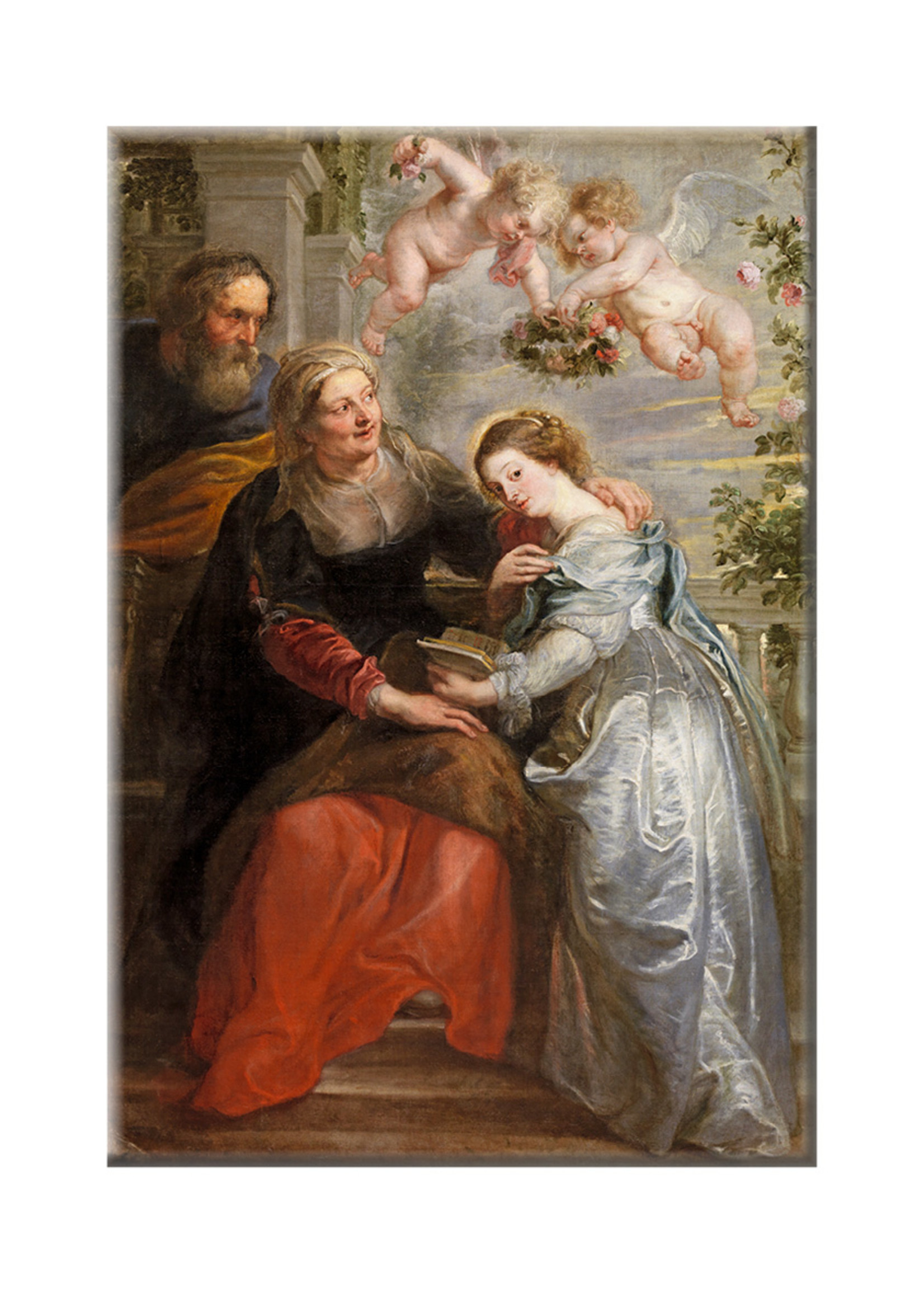 Rubens Rubens The Education of Mary Magnet