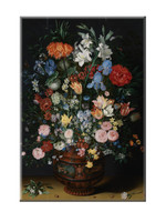 Breughel Magneet Jan Breughel I Bloemen in een vaas