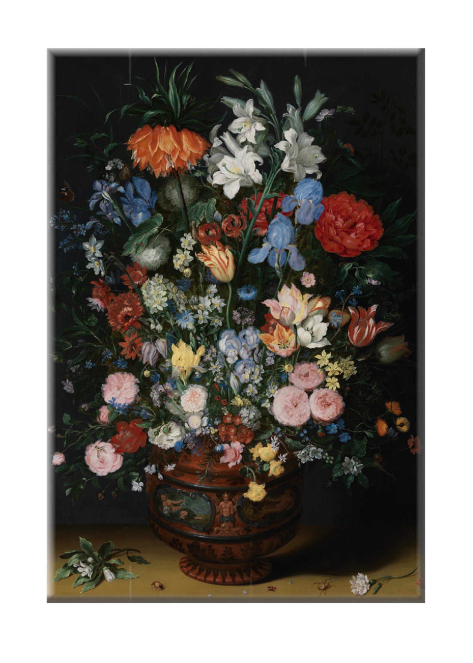 Breughel Jan Brueghel the Elder Flowers in a Vase Magnet