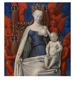 Jean Fouquet "Madonna" Poster A1 Jean Fouquet Madonna