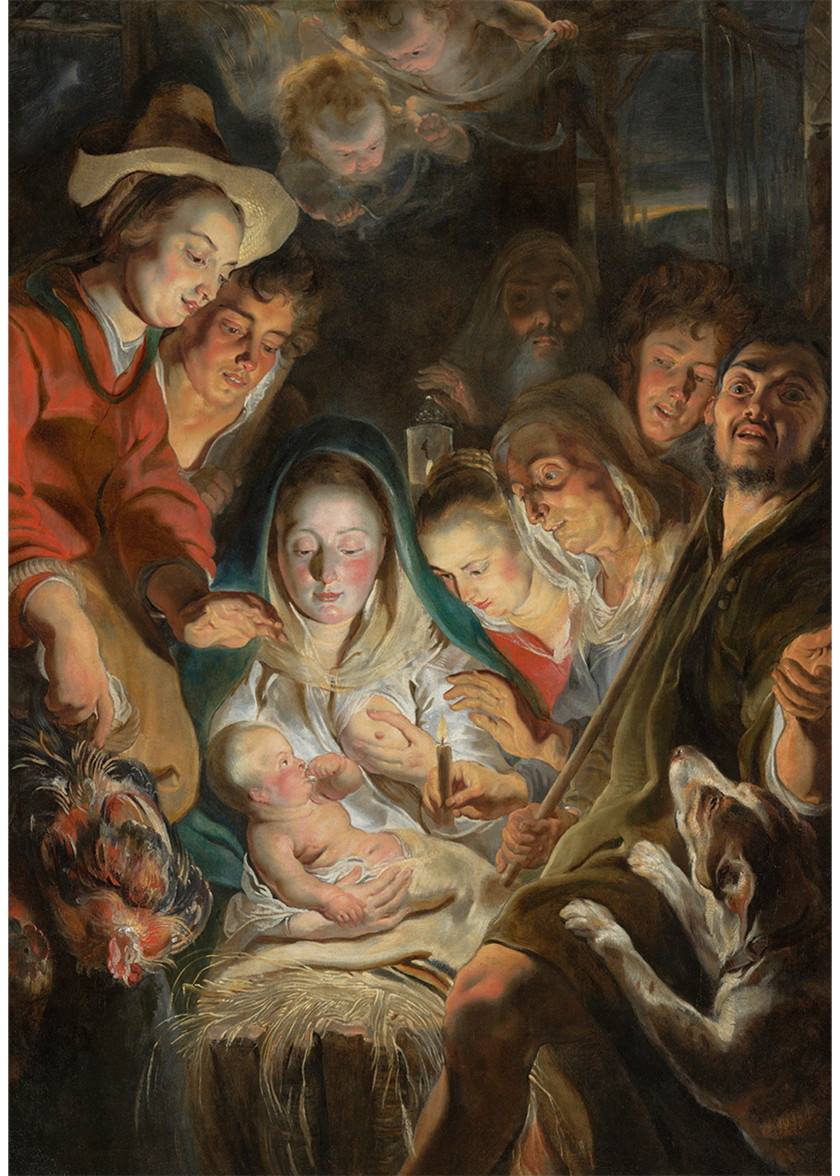 Jacob Jordaens I The Adoration of the Shepherds