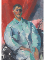 Rik Wouters Rik Wouters Self-Portrait With Black Eye Patch Postcard