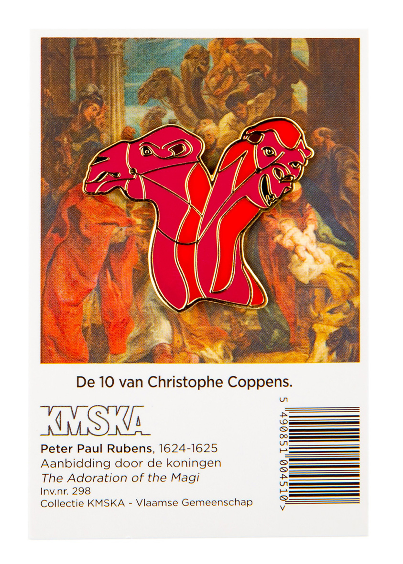 Rubens Pin - Camel, Rubens, Adoration of the Magi