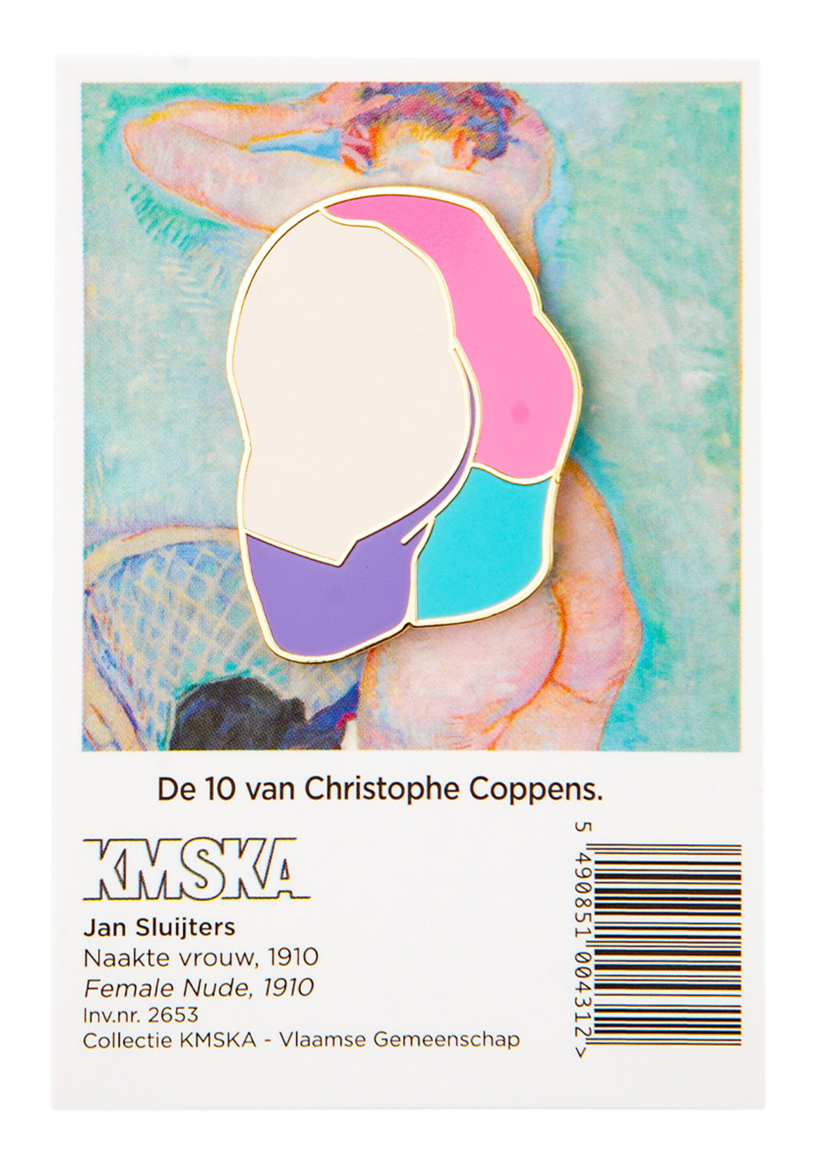 Pin - Nude, Jan Sluijters, Female Nude