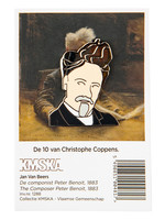 CC Pin - Head, Jan Van Beers, The Composer Peter Benoit