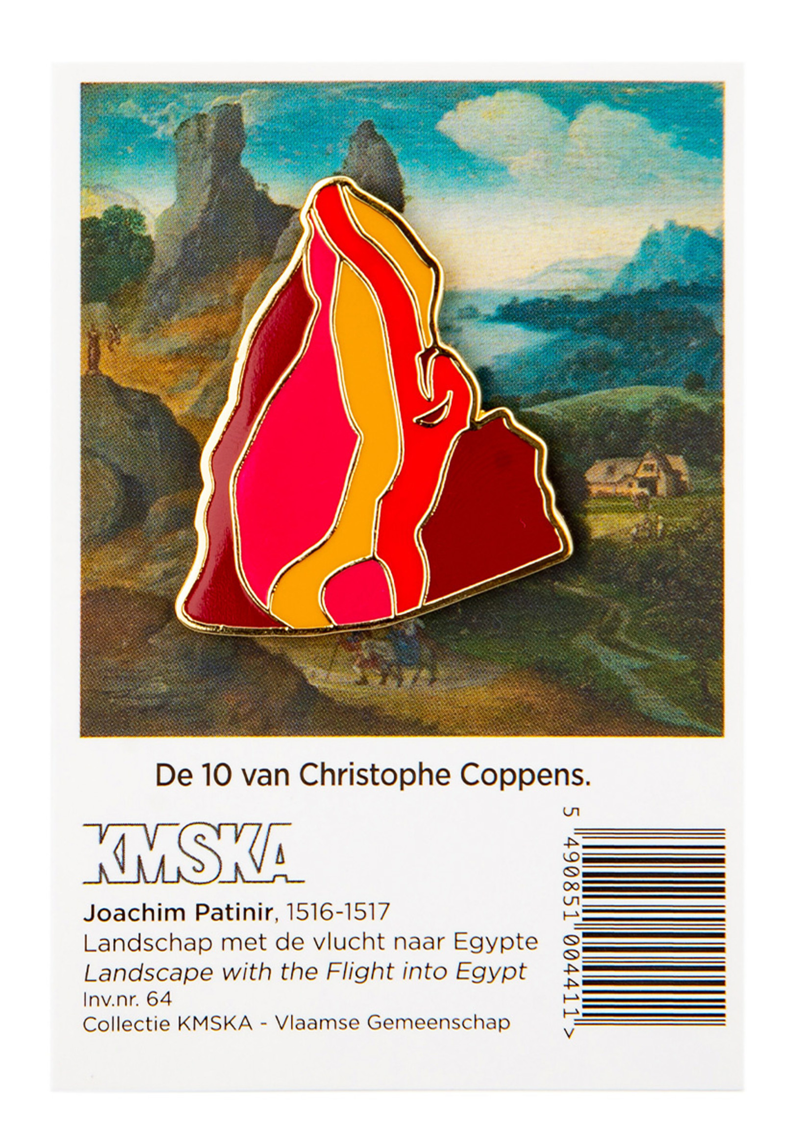 Pin - Berg, Joachim Patinir, Landschap met de vlucht naar Egypte
