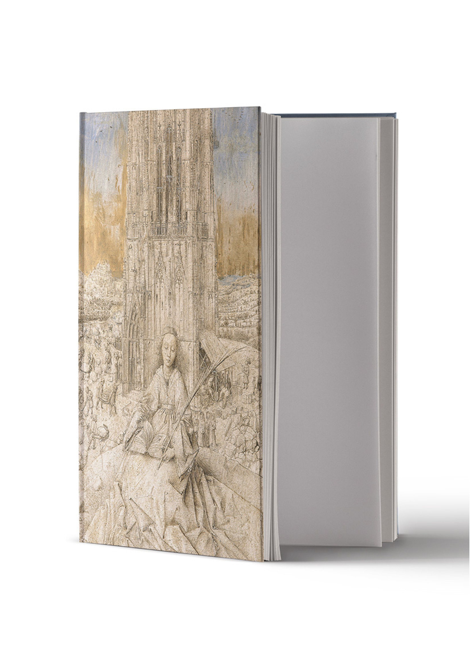 Schetsboek hardcover Van Eyck Heilige Barbara