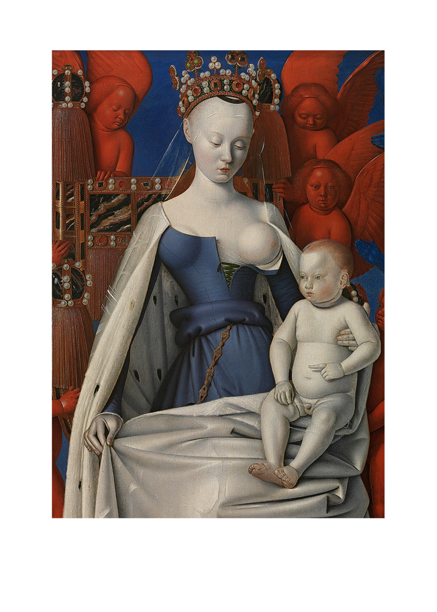 Jean Fouquet "Madonna" Fouquet Madonna Small Notebook