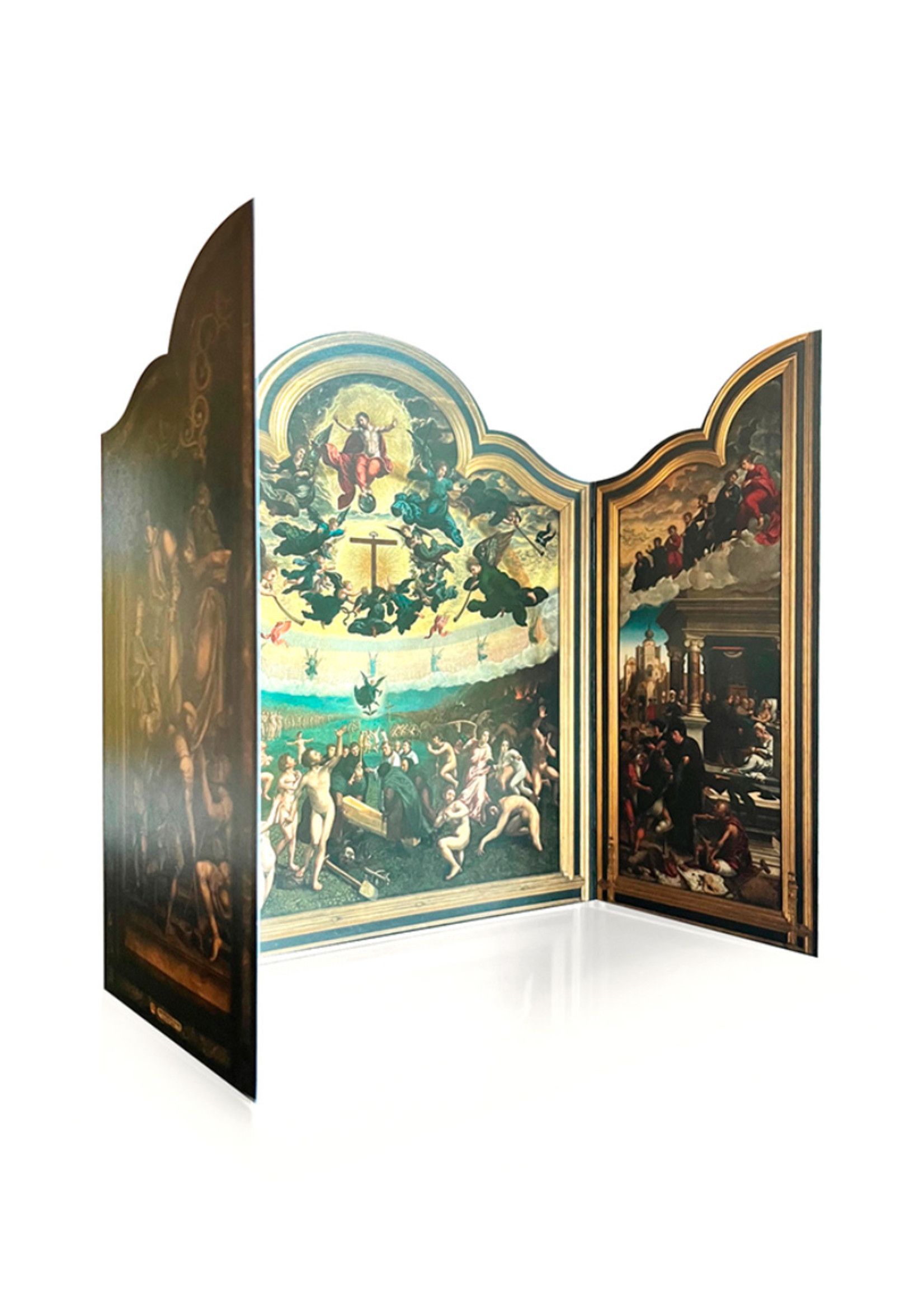 Bernard van Orley Last Judgement and the Seven Acts of Mercy Triptych