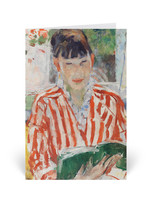 Rik Wouters Rik Wouters Woman Reading Greeting Card