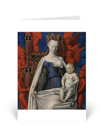 Jean Fouquet "Madonna" Wenskaart Fouquet Madonna