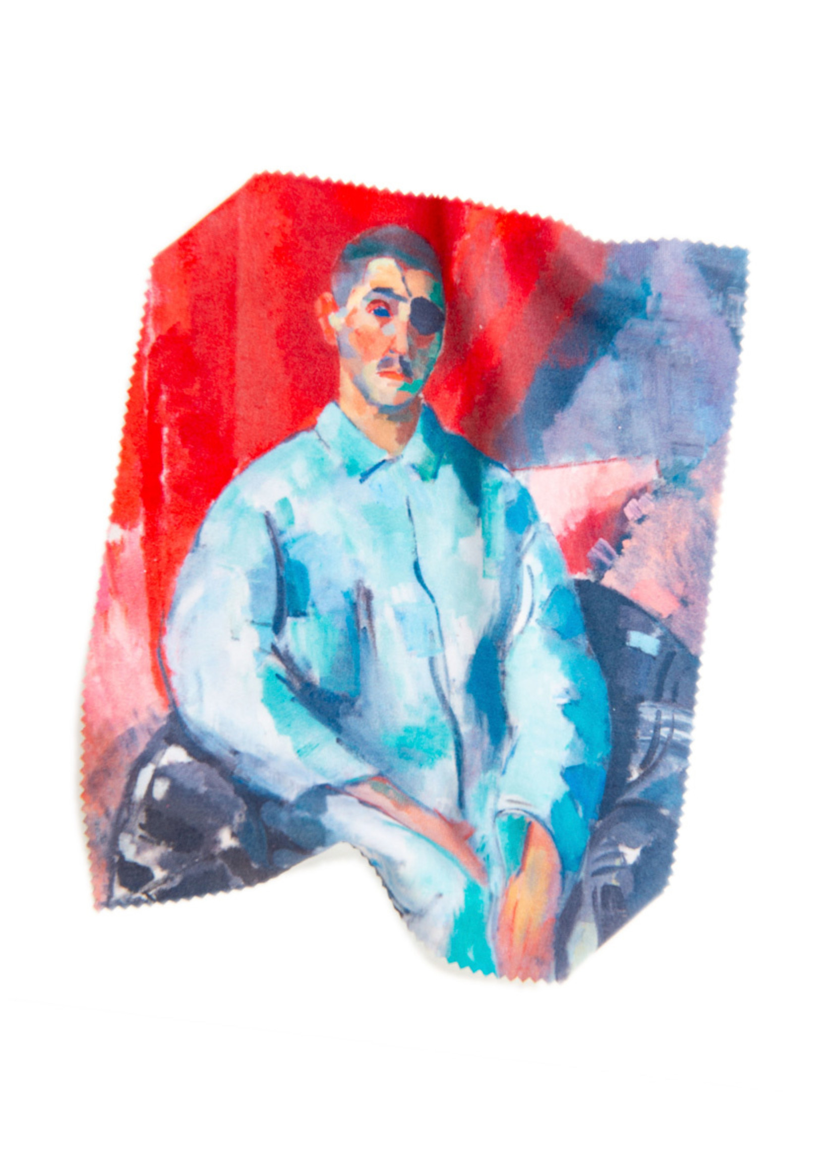 Rik Wouters Rik Wouters Self-Portrait With Black Eye Patch Lens Cloth