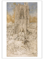 Van Eyck Saint Barbara Postcard