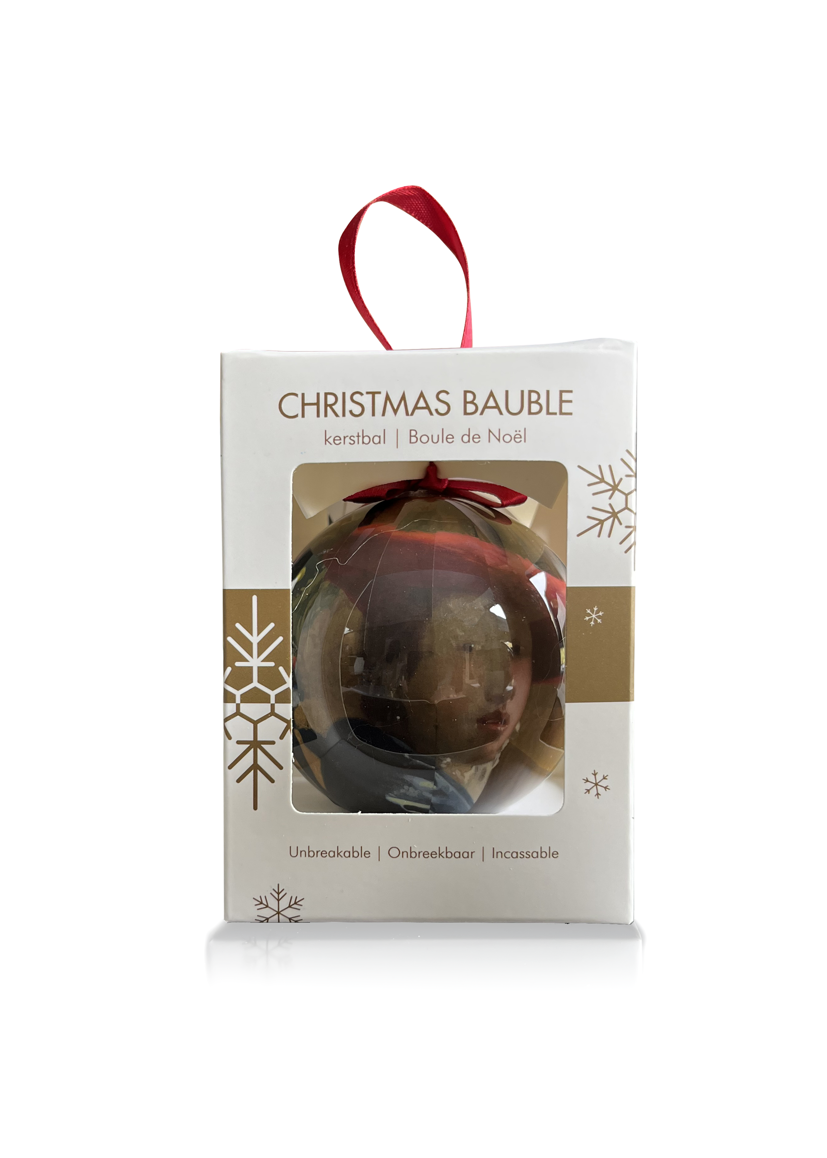 Christmas bauble - Johannes Vermeer, Girl with the Red Hat