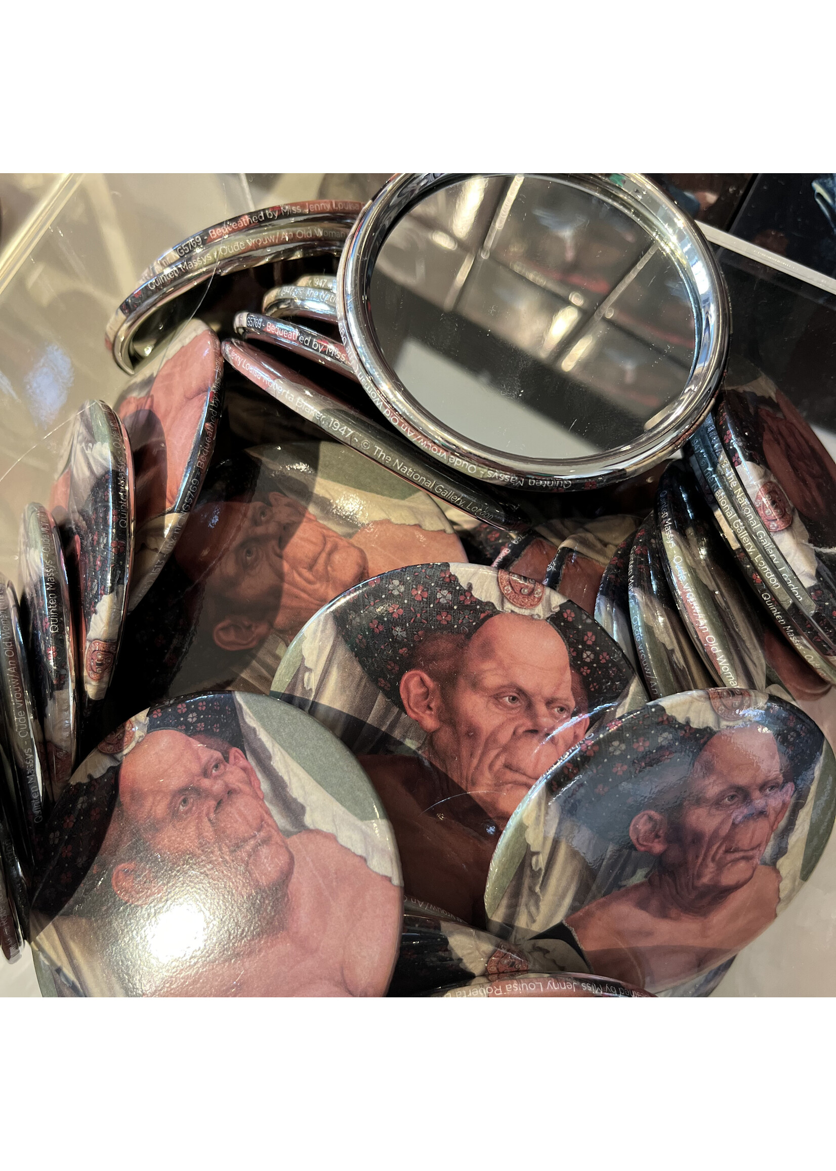 Pocket mirror, Quinten Massijs - Ugly Duchess