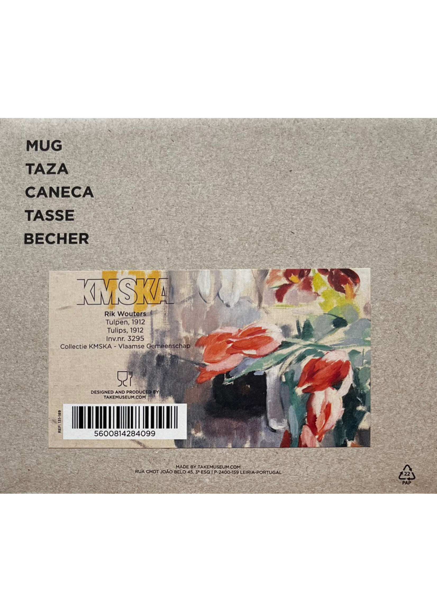 Rik Wouters Mug, Rik Wouters - Tulips, 1912