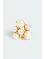 Wouters & Hendrix RCE004GP54/56 - Ring ensemble with pearls