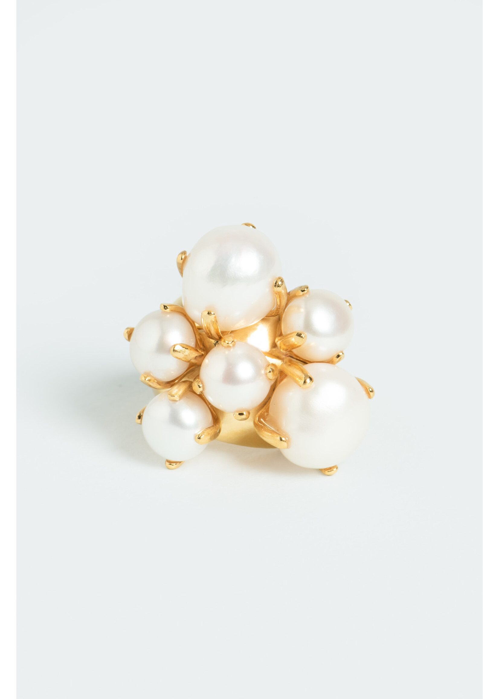 Wouters & Hendrix RCE004GP54/56 - Ring ensemble with pearls