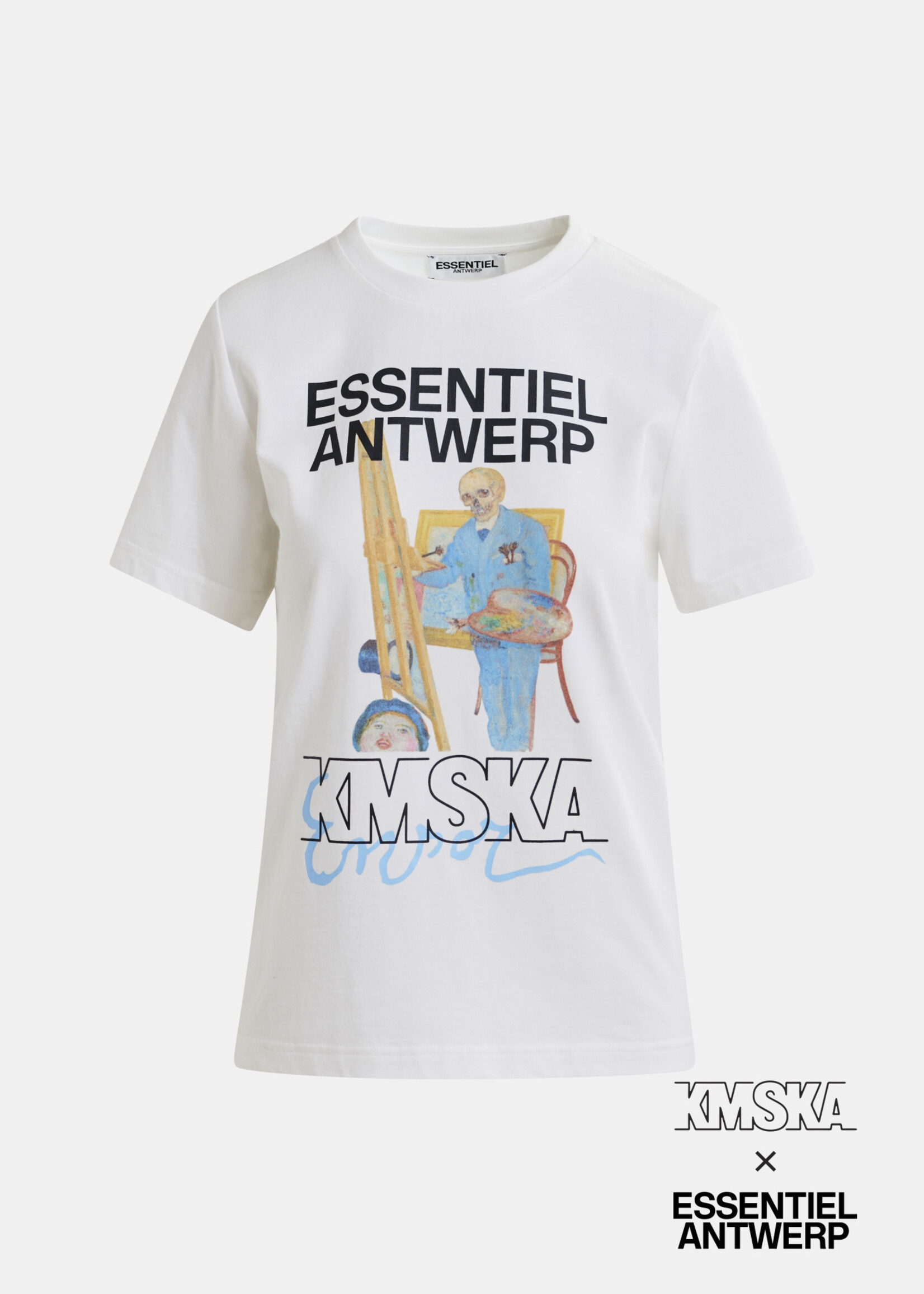 Ensor T-Shirt The Skeleton Painter