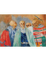 Ensor Postcard Ensor Skeletons musicians