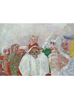 Ensor Postcard Ensor Masks Confronting Death
