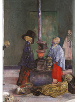 Ensor Postcard Ensor Skeletons Warming Themselves