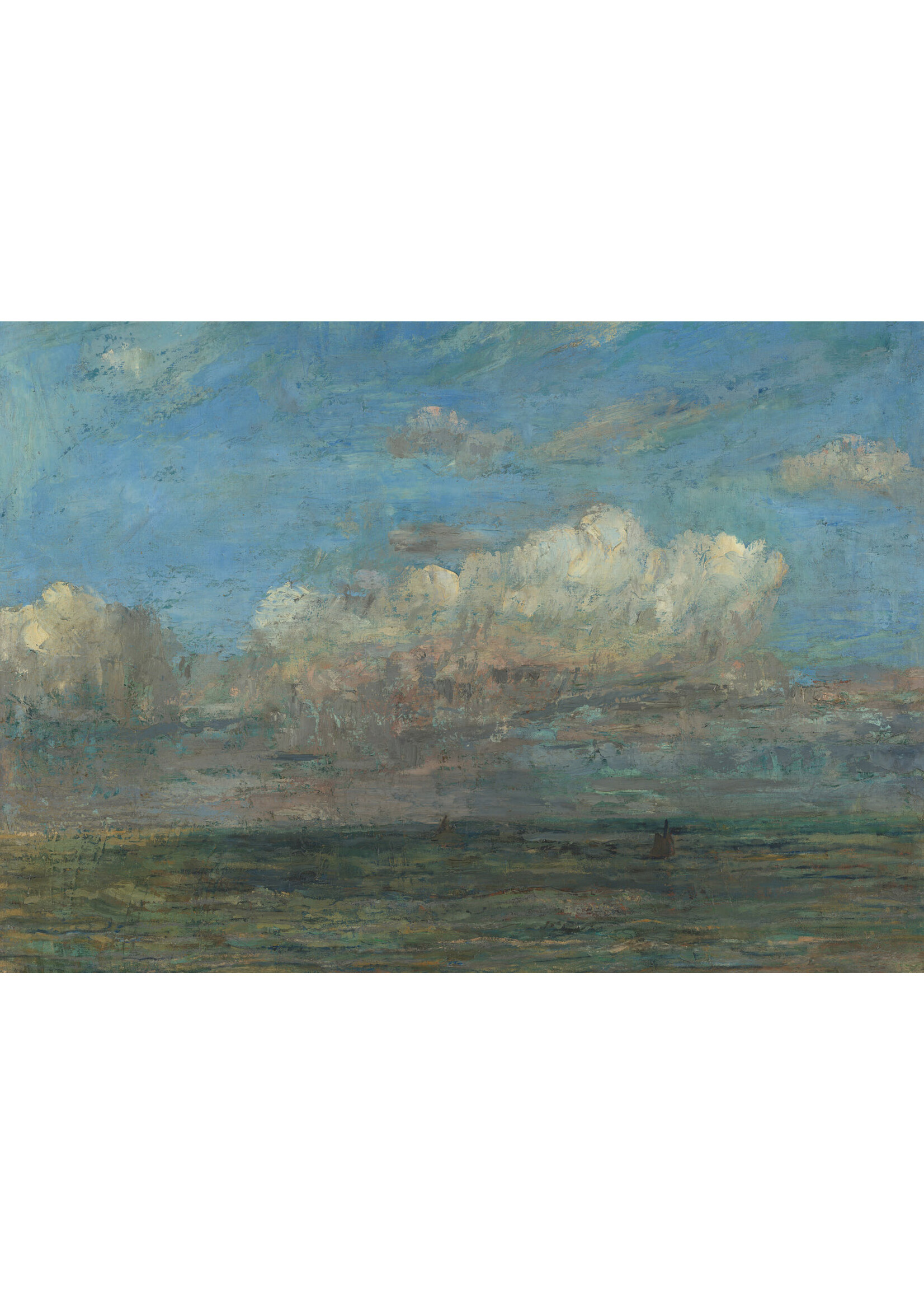 Ensor Postcard - Ensor, The White Cloud