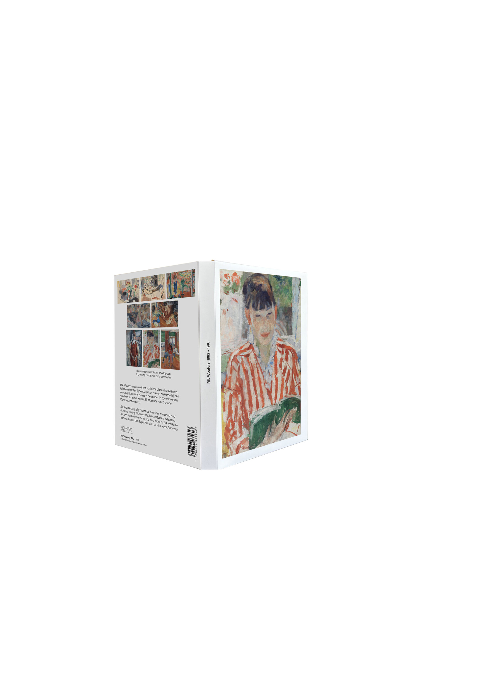 Folder with 8 greeting cards and envelopes Rik Wouters