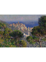 Postcard Claude Monet View of Bordighera