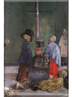 Ensor Magnet Ensor Skeletons warming themselves