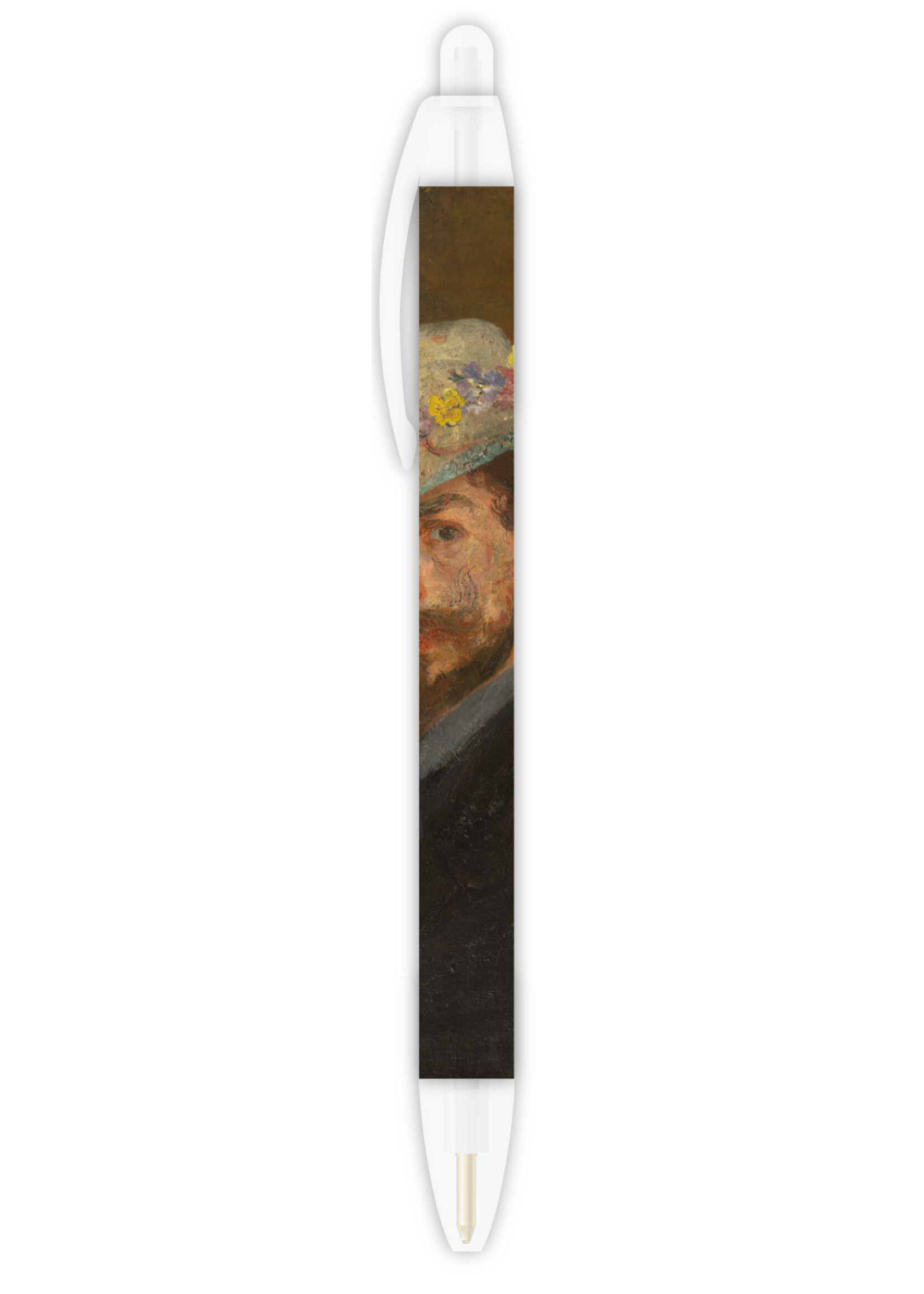 Ensor Balpen Ensor Zelfportret met bloemenhoed