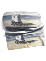 Ensor Glasses case Ensor - Bathing Hut on the Beach