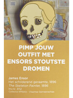 Ensor Pin Schilderend geraamte