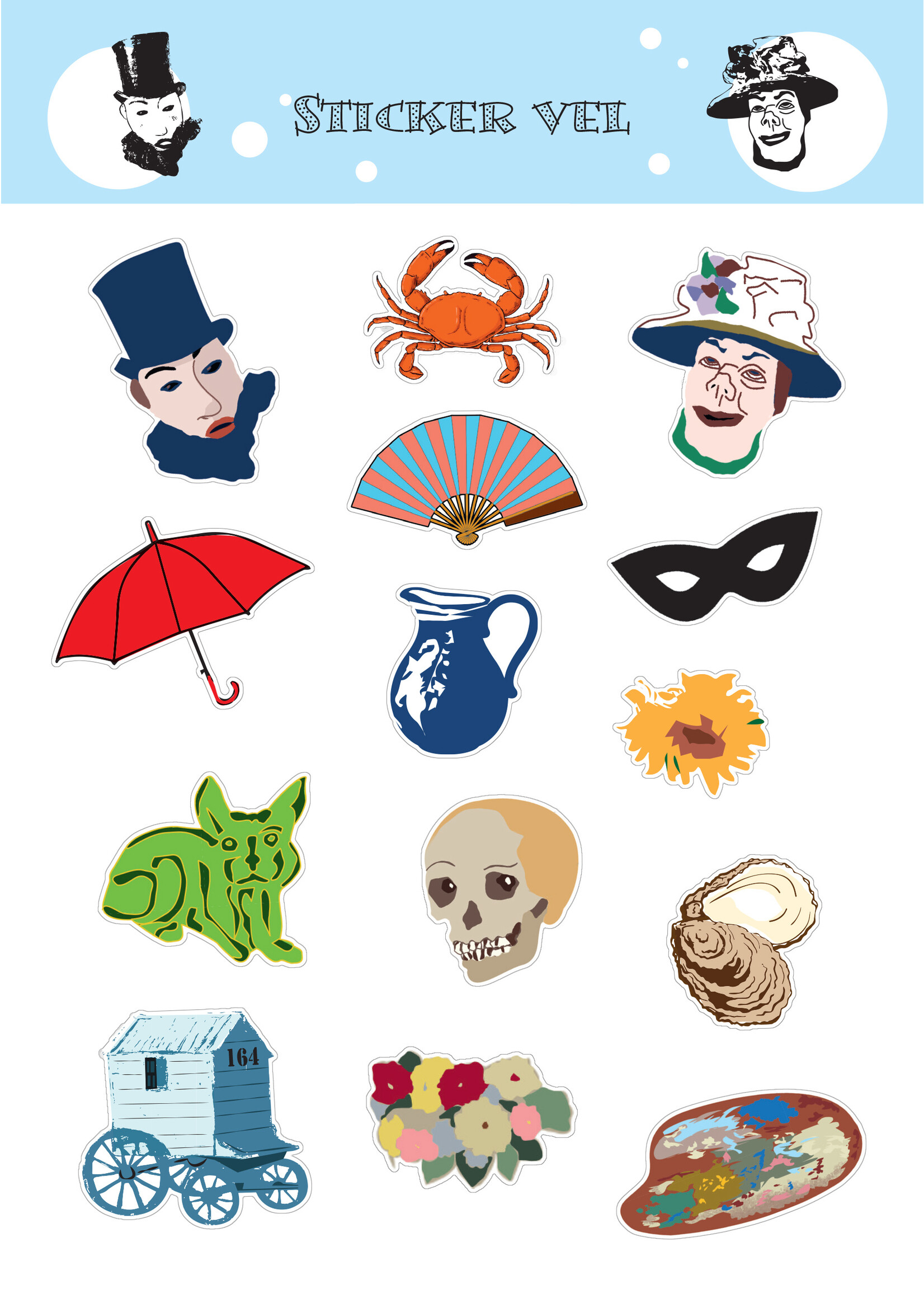 Ensor Stickers - Ensor