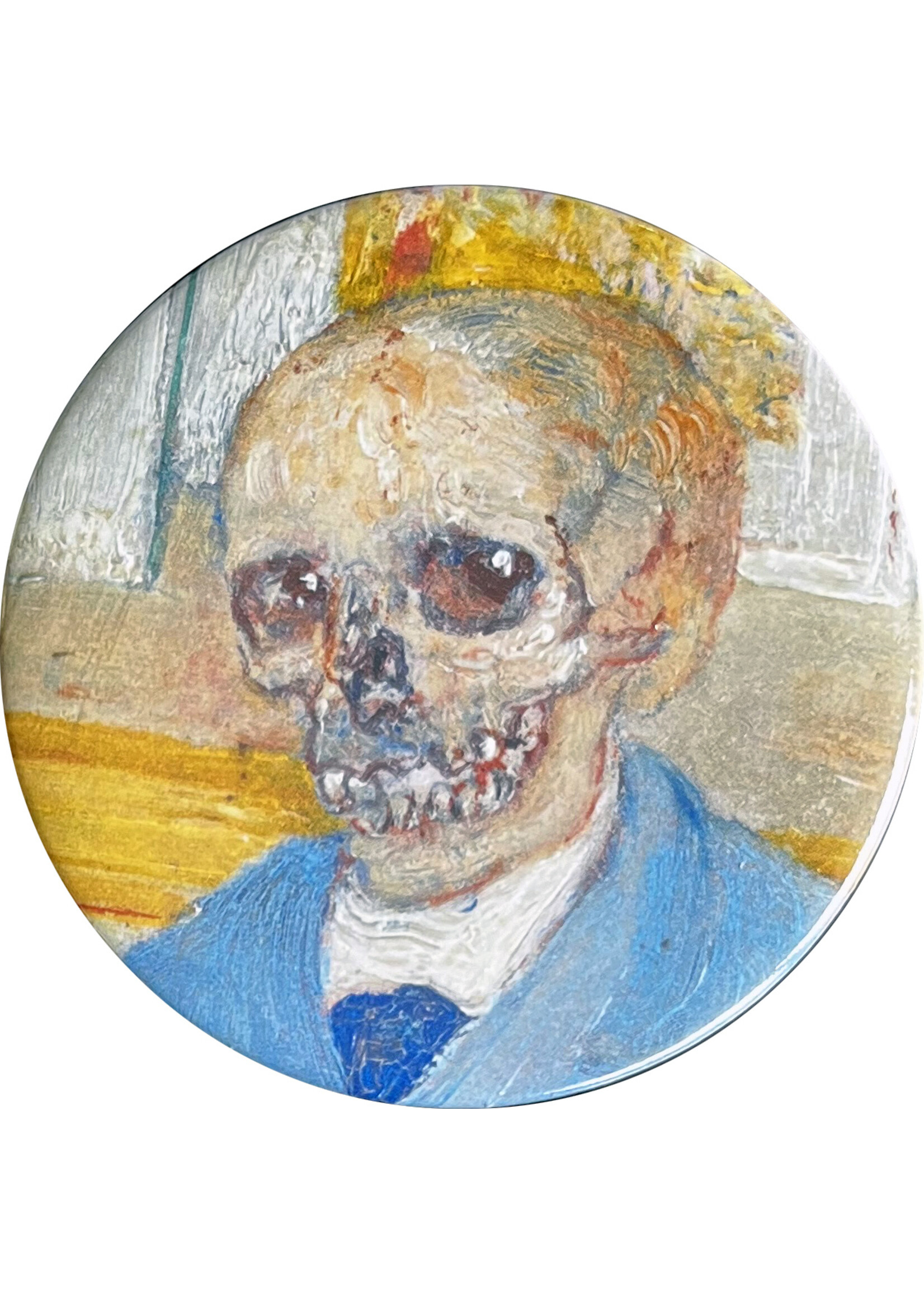 Ensor The Skeleton Painter Pocket Mirror