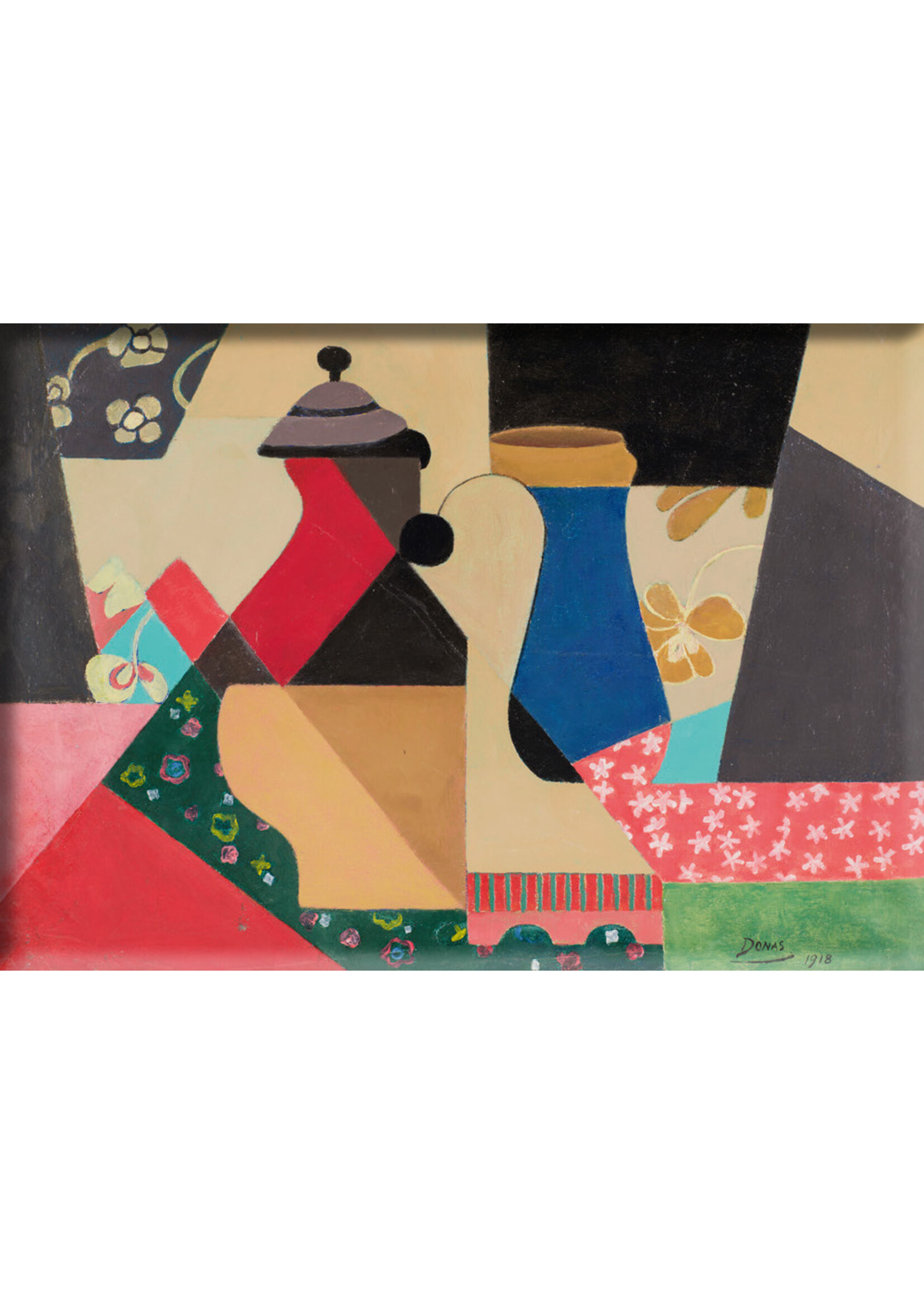 Donas Magnet Marthe Donas "Still Life with Coffee Pot"