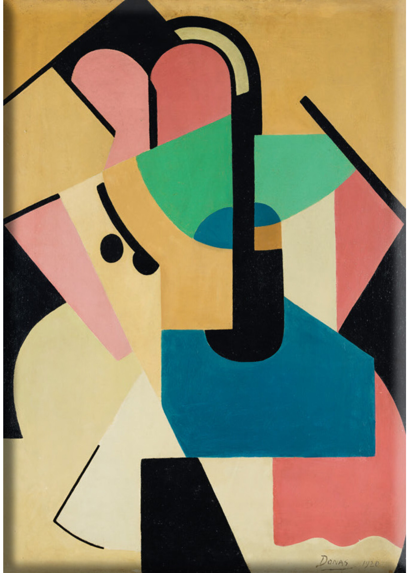 Donas Magnet Marthe Donas "Abstract Composition no 6"