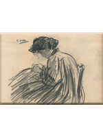 Van Mieghem Magnet - Eugeen Van Mieghem  "Augustine sewing"